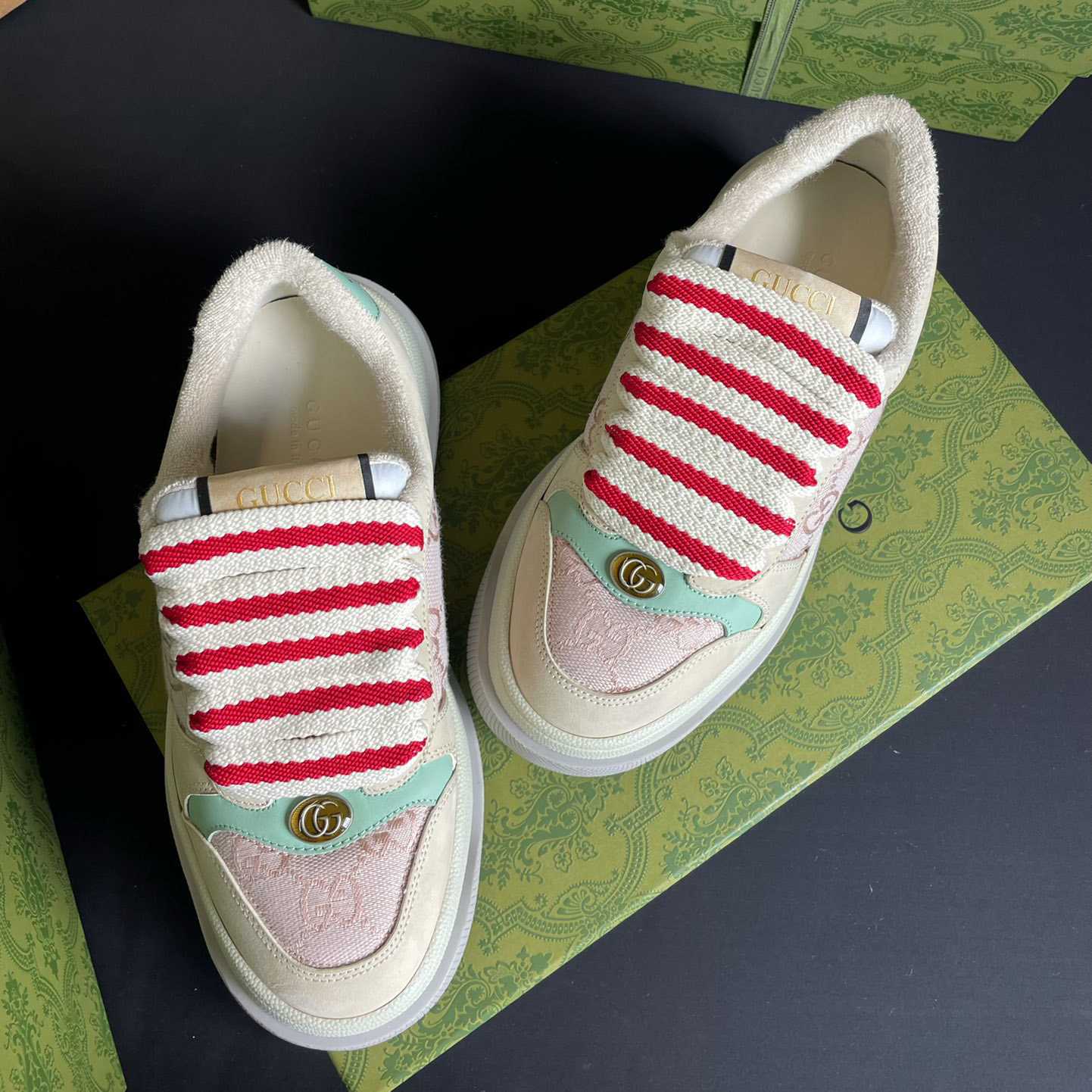 Gucci Women's Screener Sneaker - DopestKickz