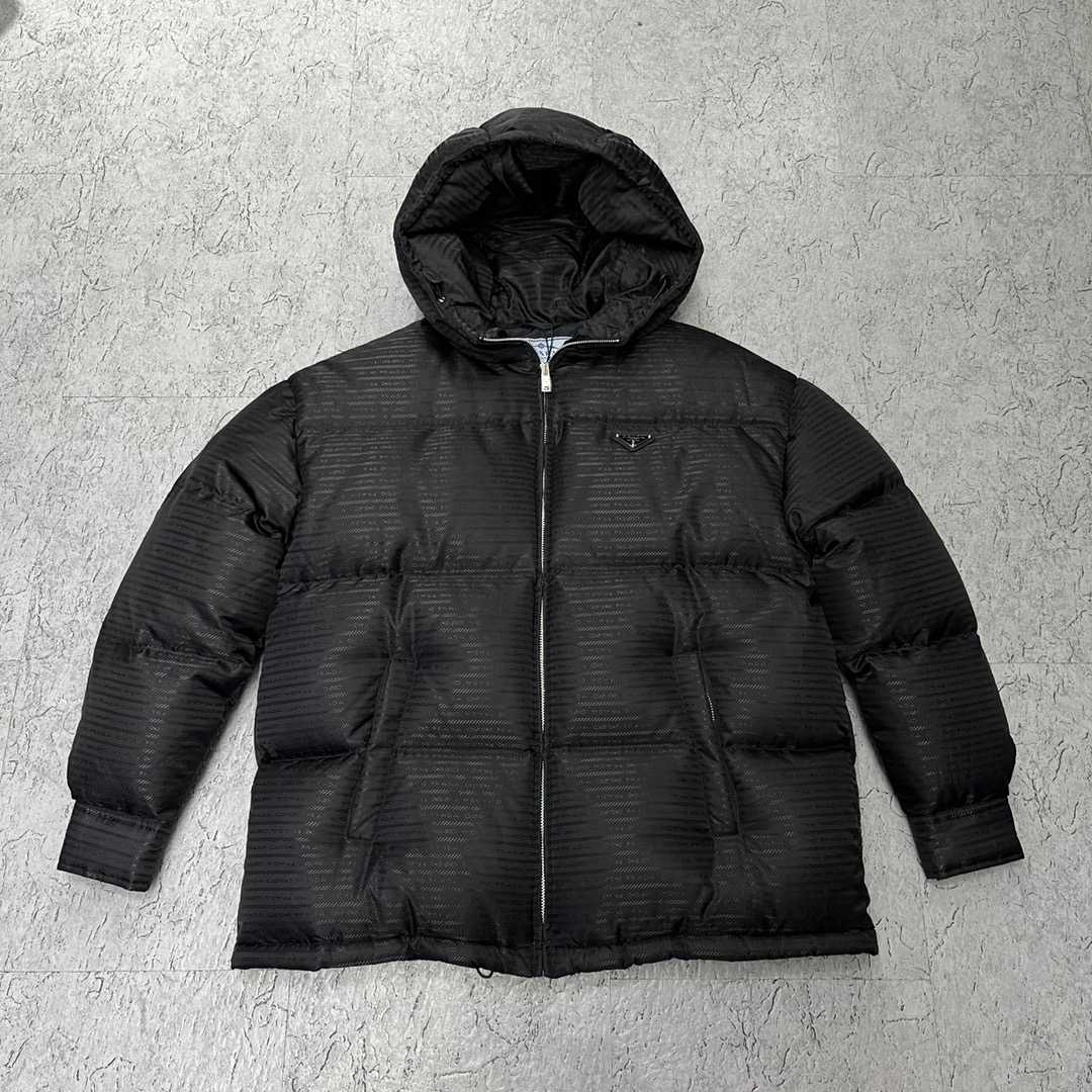 Prada Re-Nylon Hooded Down Jacket - DopestKickz