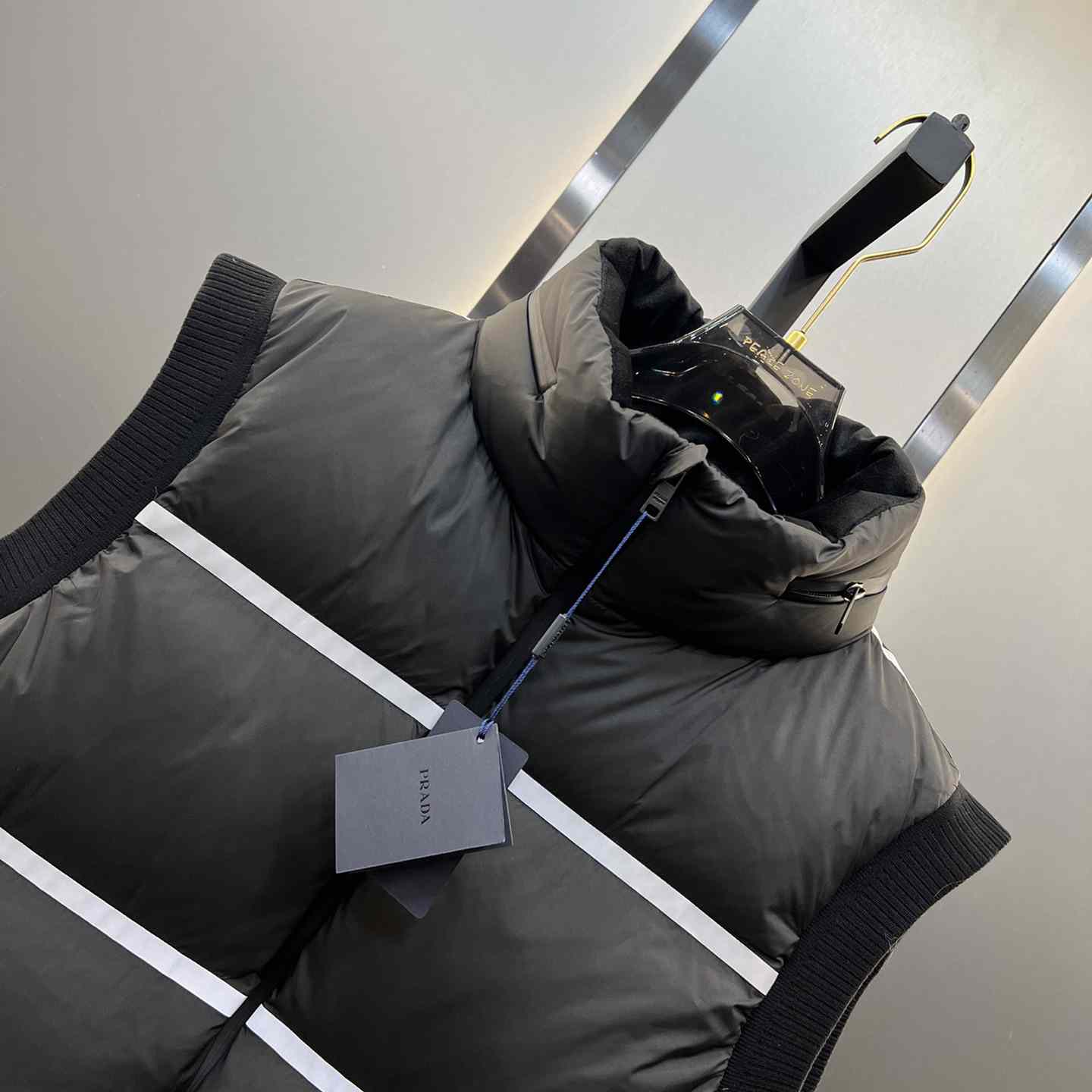 Prada Light Technical Fabric Down Vest - DopestKickz