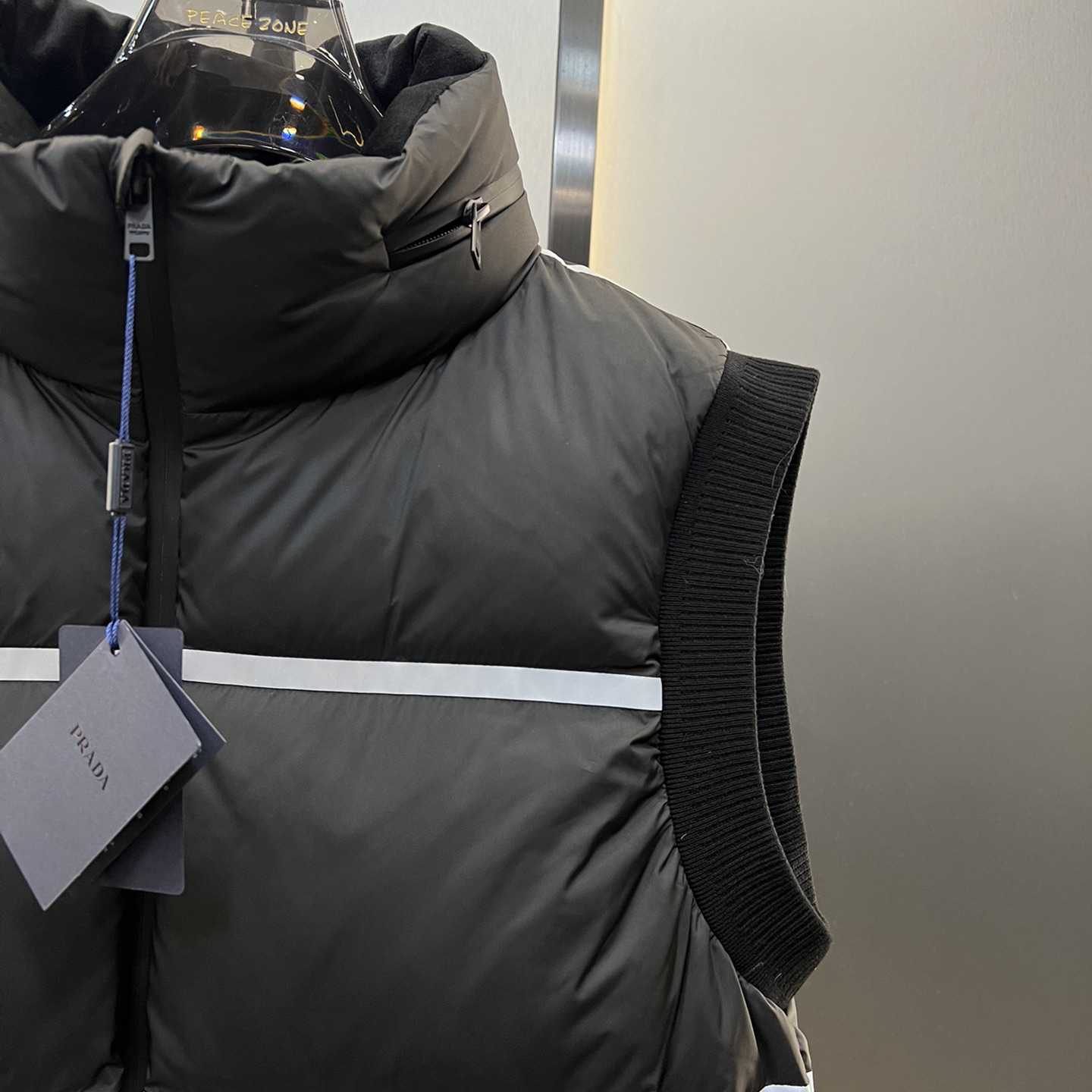 Prada Light Technical Fabric Down Vest - DopestKickz