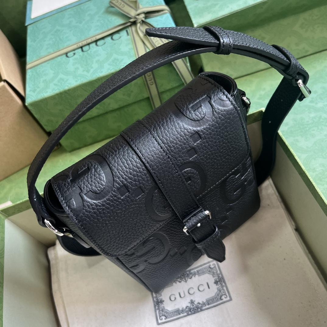 Gucci Jumbo GG Small Messenger Bag  (14.5x 18.5x 4.5cm) - DopestKickz