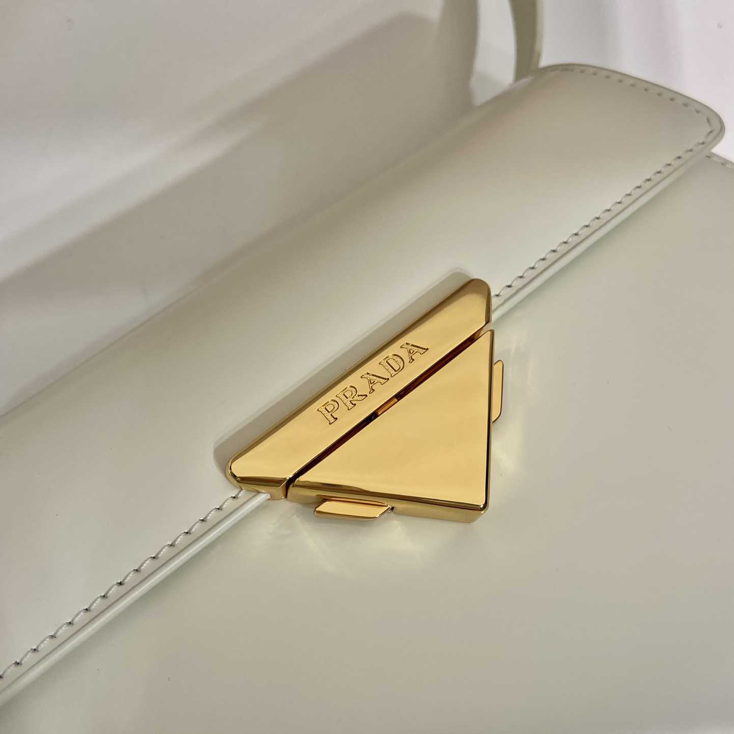 Prada Medium Brushed Leather Handbag - DopestKickz