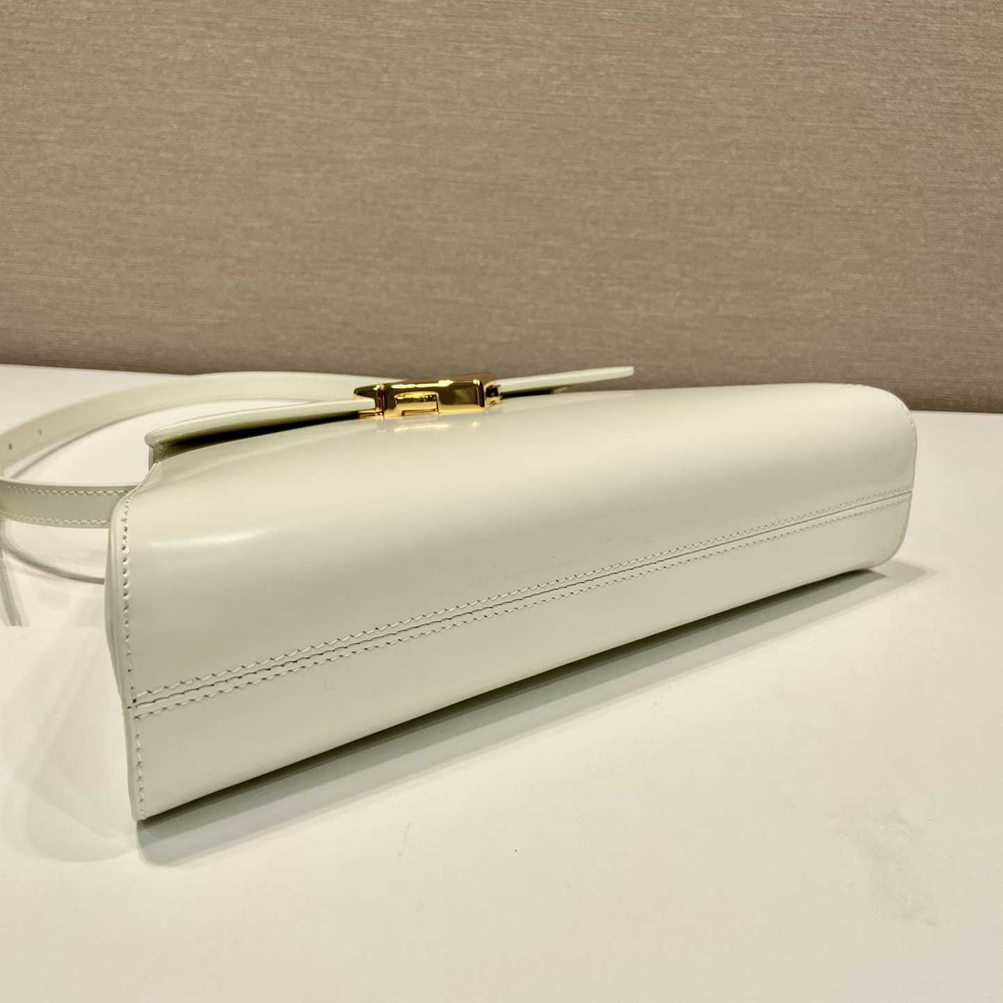 Prada Medium Brushed Leather Handbag - DopestKickz