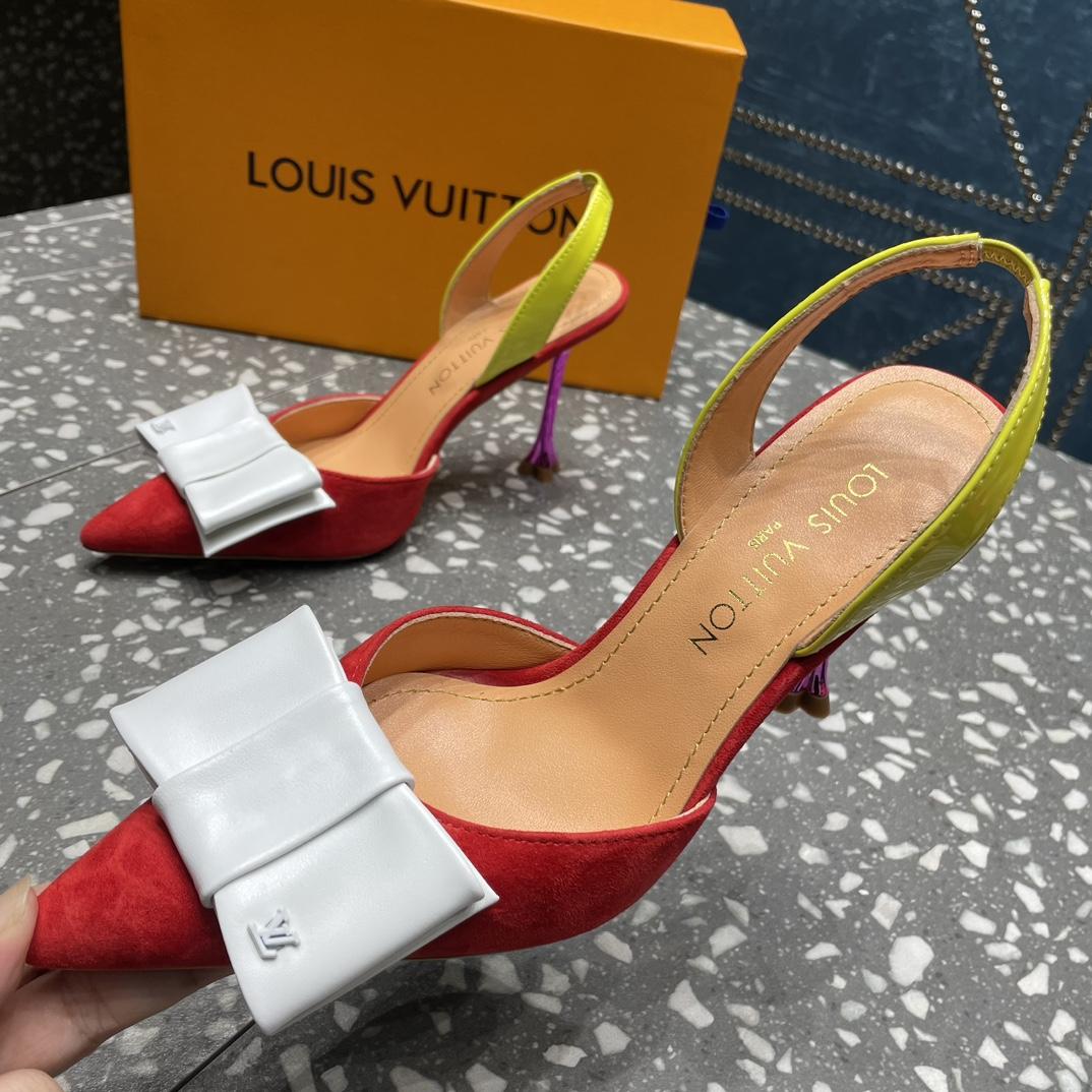 Louis Vuitton Blossom Slingback Pump - DopestKickz
