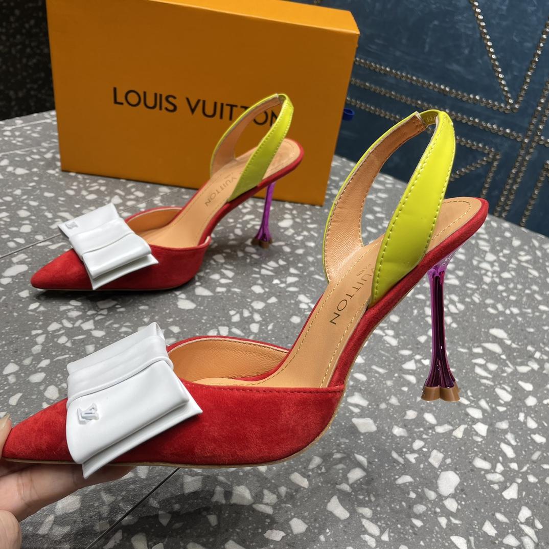 Louis Vuitton Blossom Slingback Pump - DopestKickz