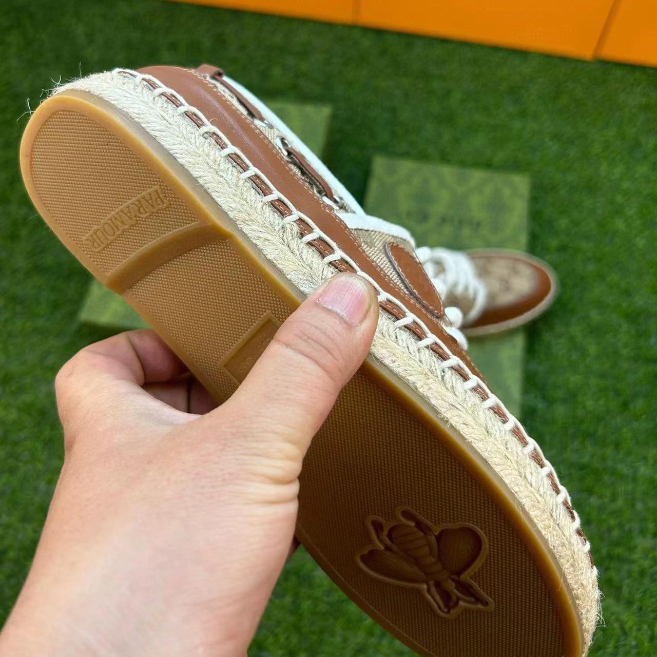 Gucci Lace-up GG Shoe - DopestKickz