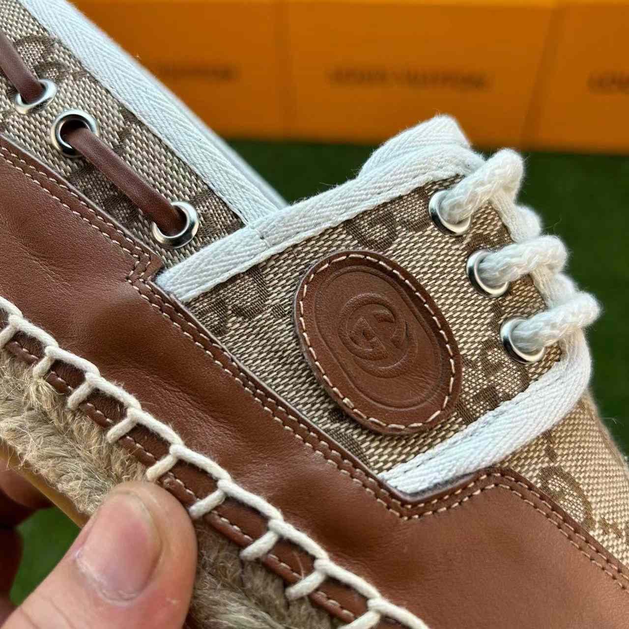 Gucci Lace-up GG Shoe - DopestKickz