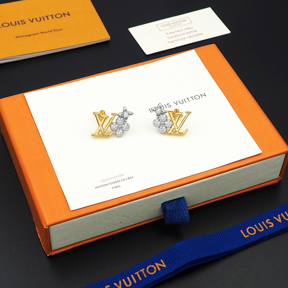 Louis Vuitto LV Gram Earrings - DopestKickz