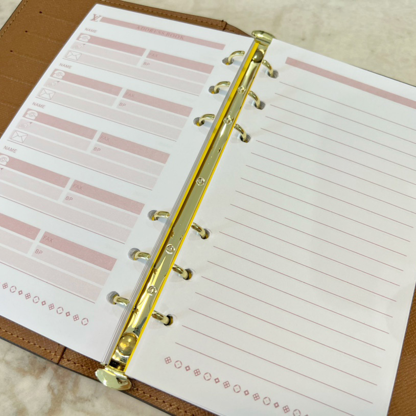 Louis Vuitton Medium Ring Agenda Cover (19x 14 cm) - DopestKickz