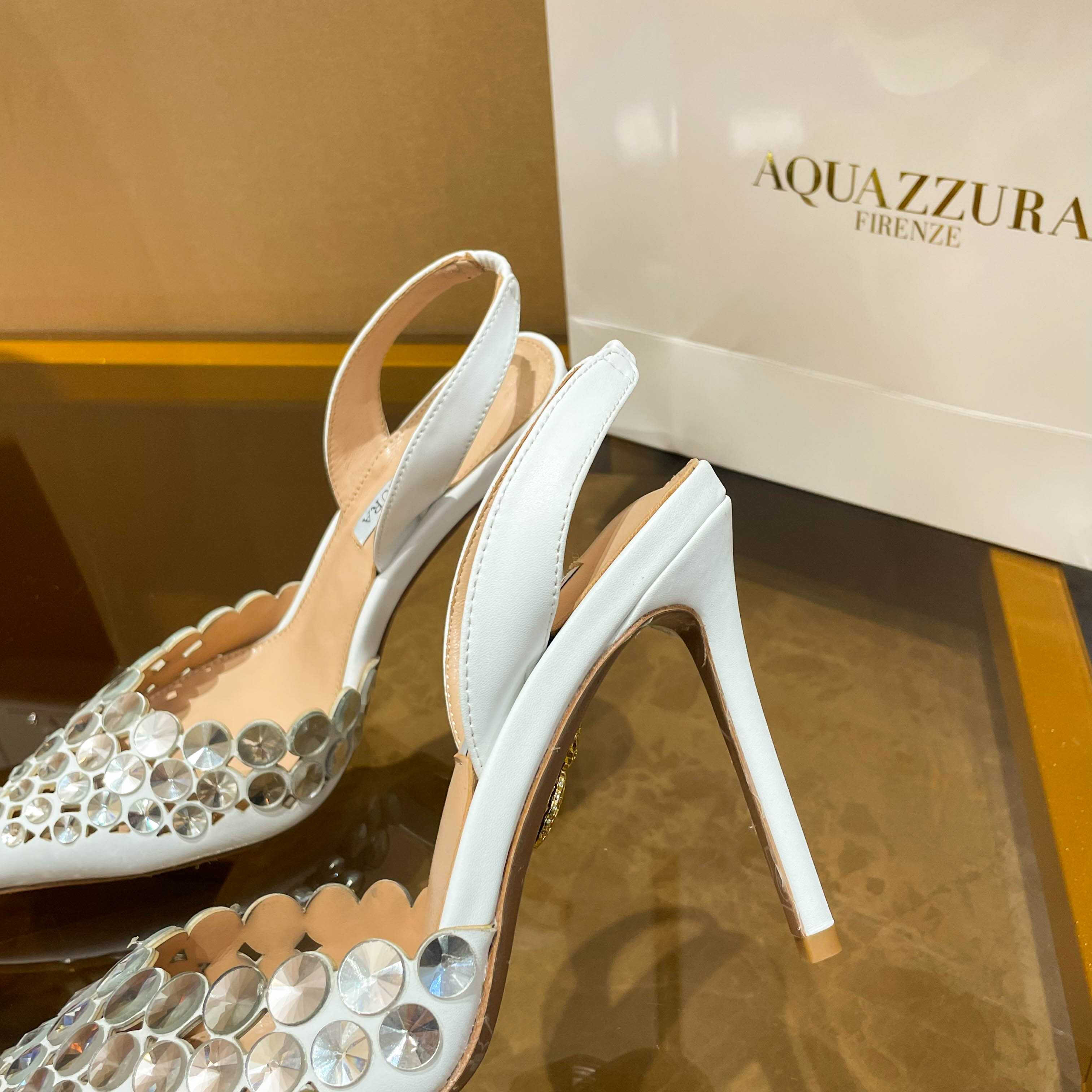 Aquazzura Maxi-Tequila Sling 105 - DopestKickz