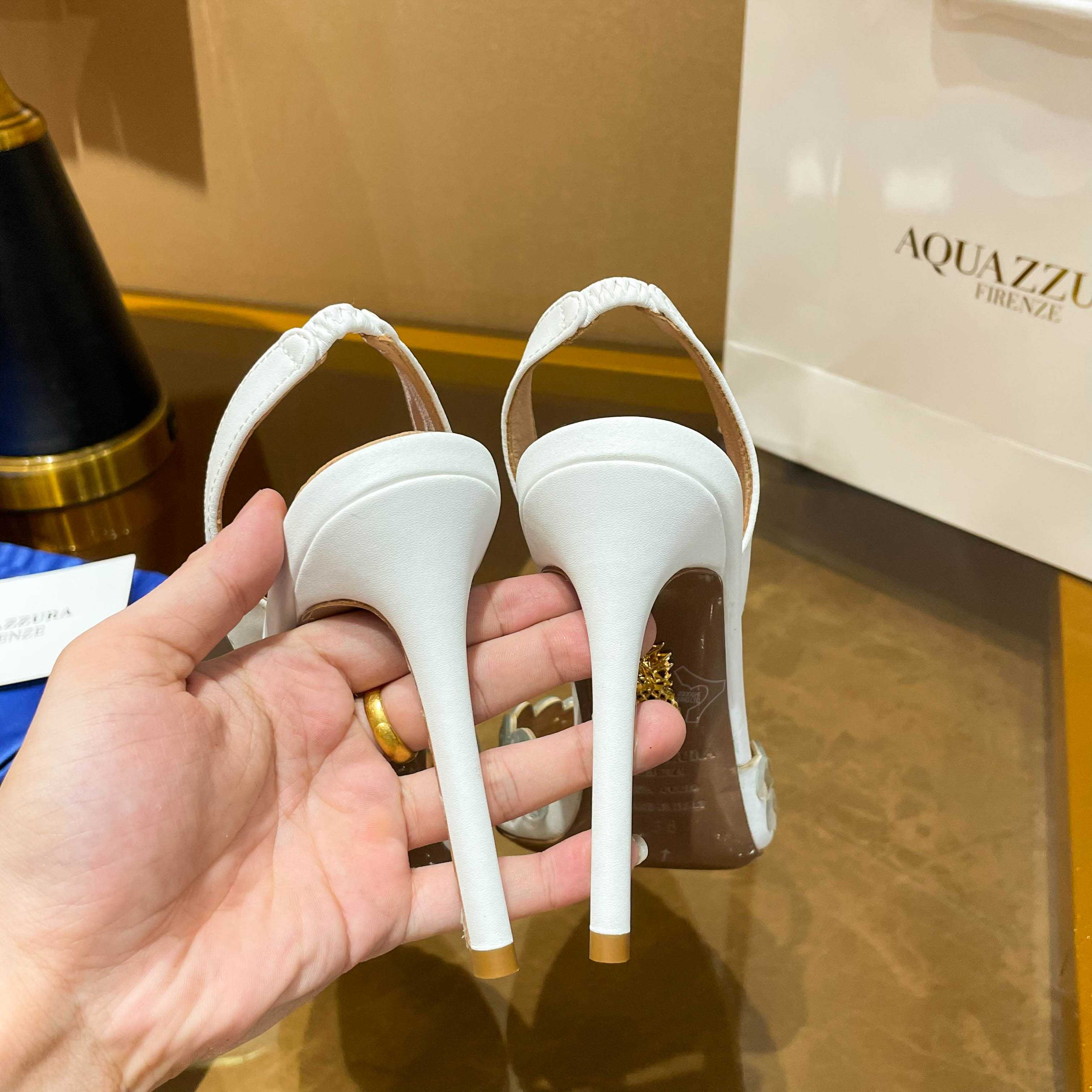 Aquazzura Maxi-Tequila Sling 105 - DopestKickz