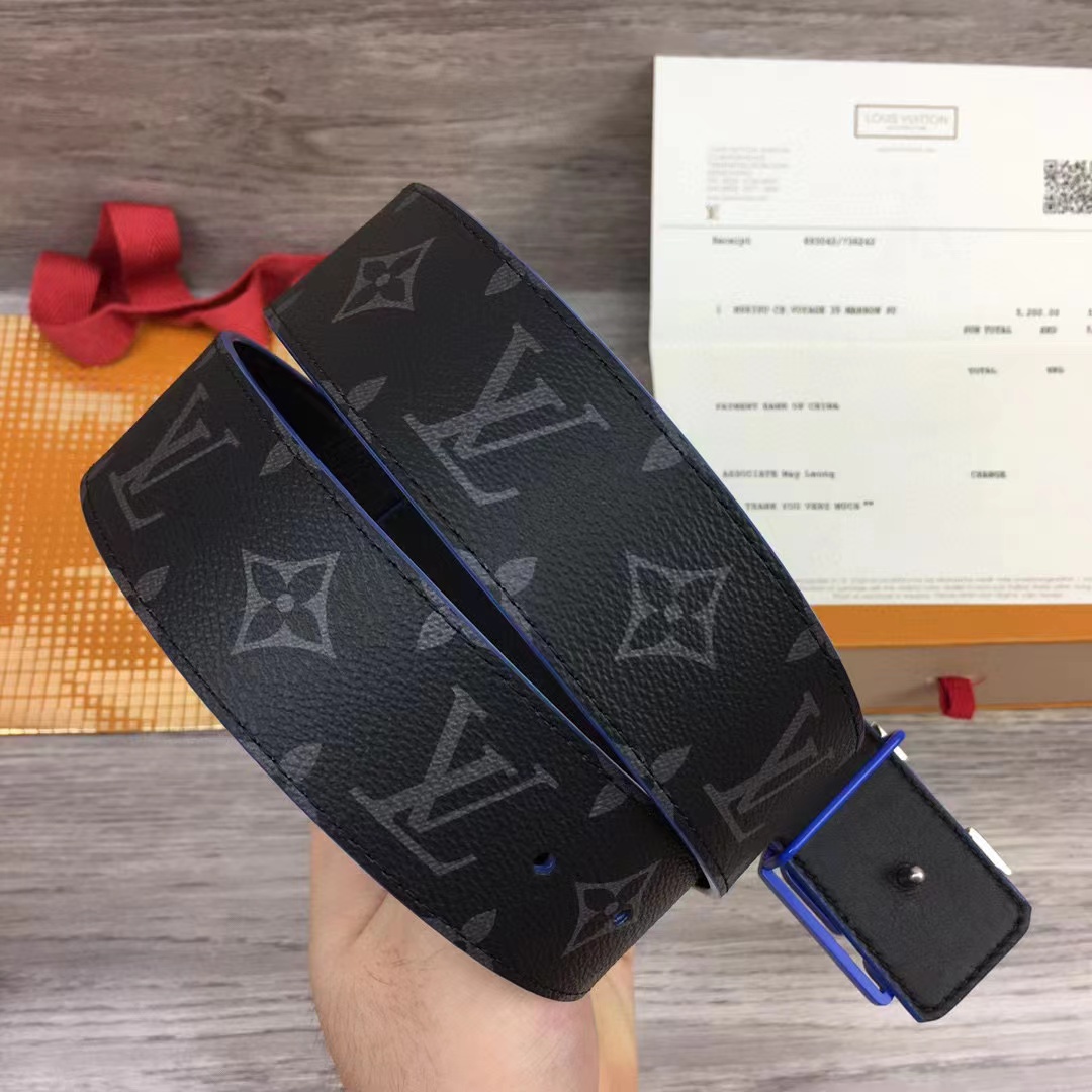 Louis Vuitton LV Line 40mm Reversible Belt    M0721V - DopestKickz