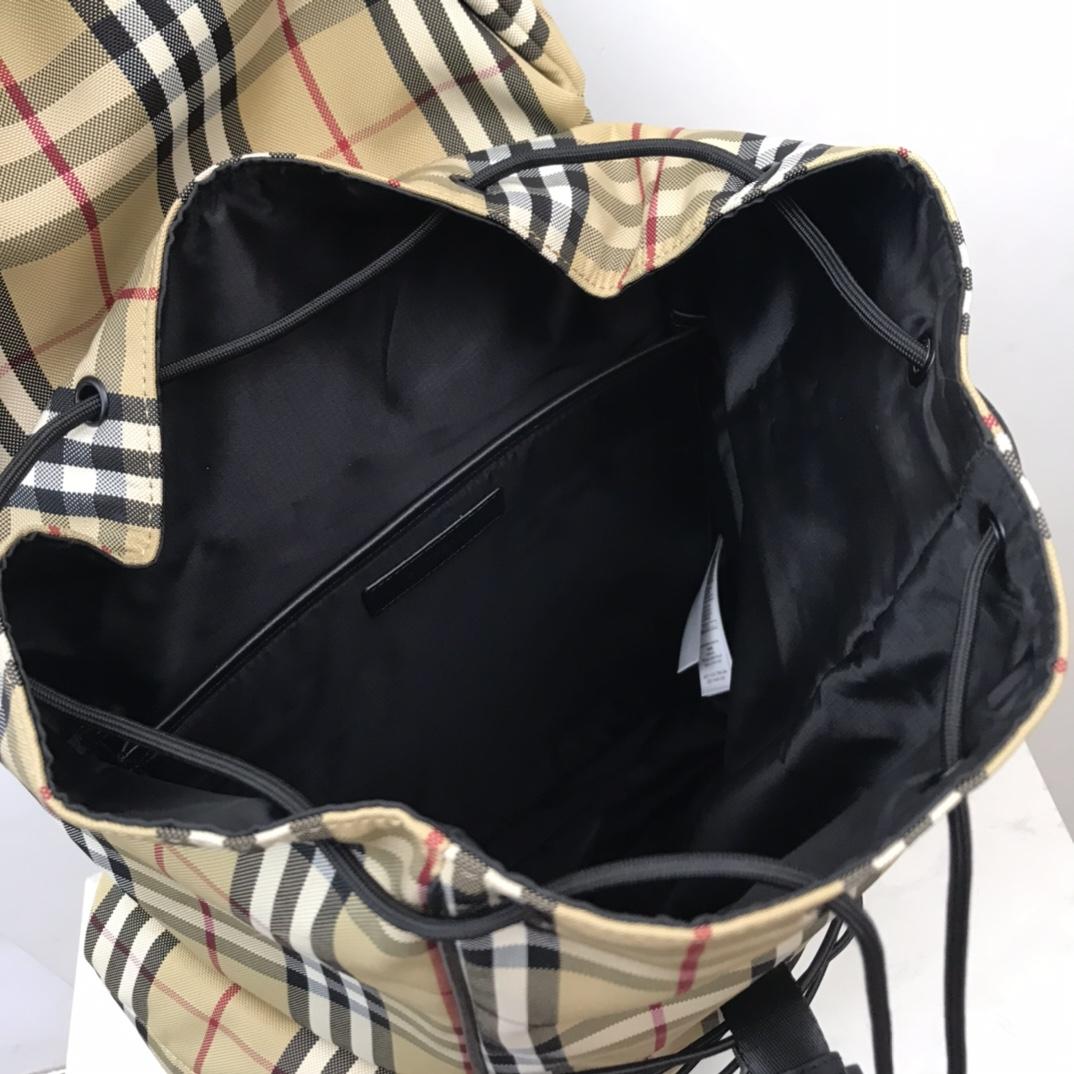 Burberry Murray Archive Check Drawstring Fasten Backpack (30 x 17 x 50cm) - DopestKickz