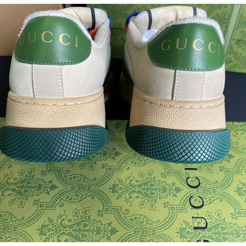 Gucci Screener Sneaker With Web - DopestKickz