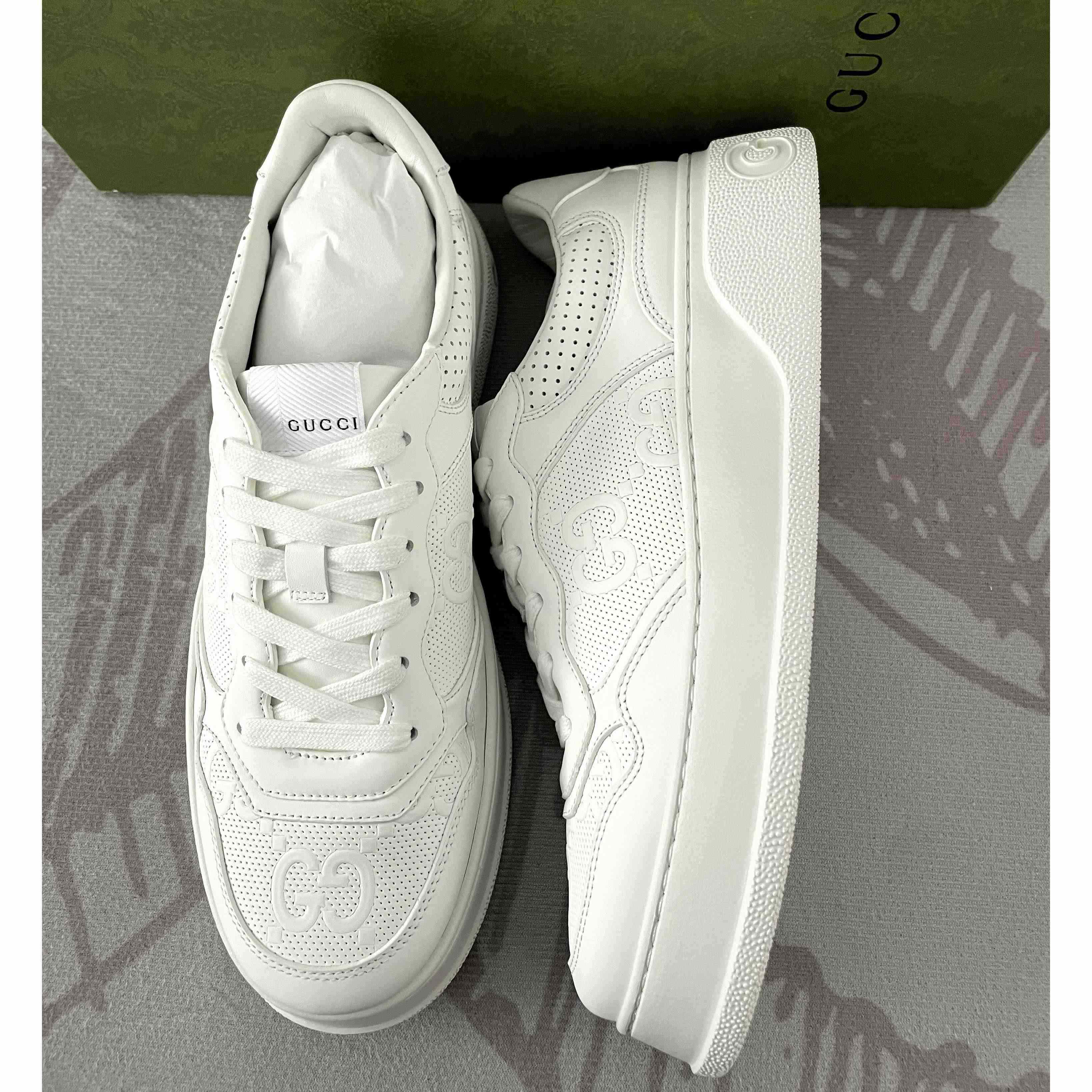 Gucci GG Embossed Sneaker - DopestKickz