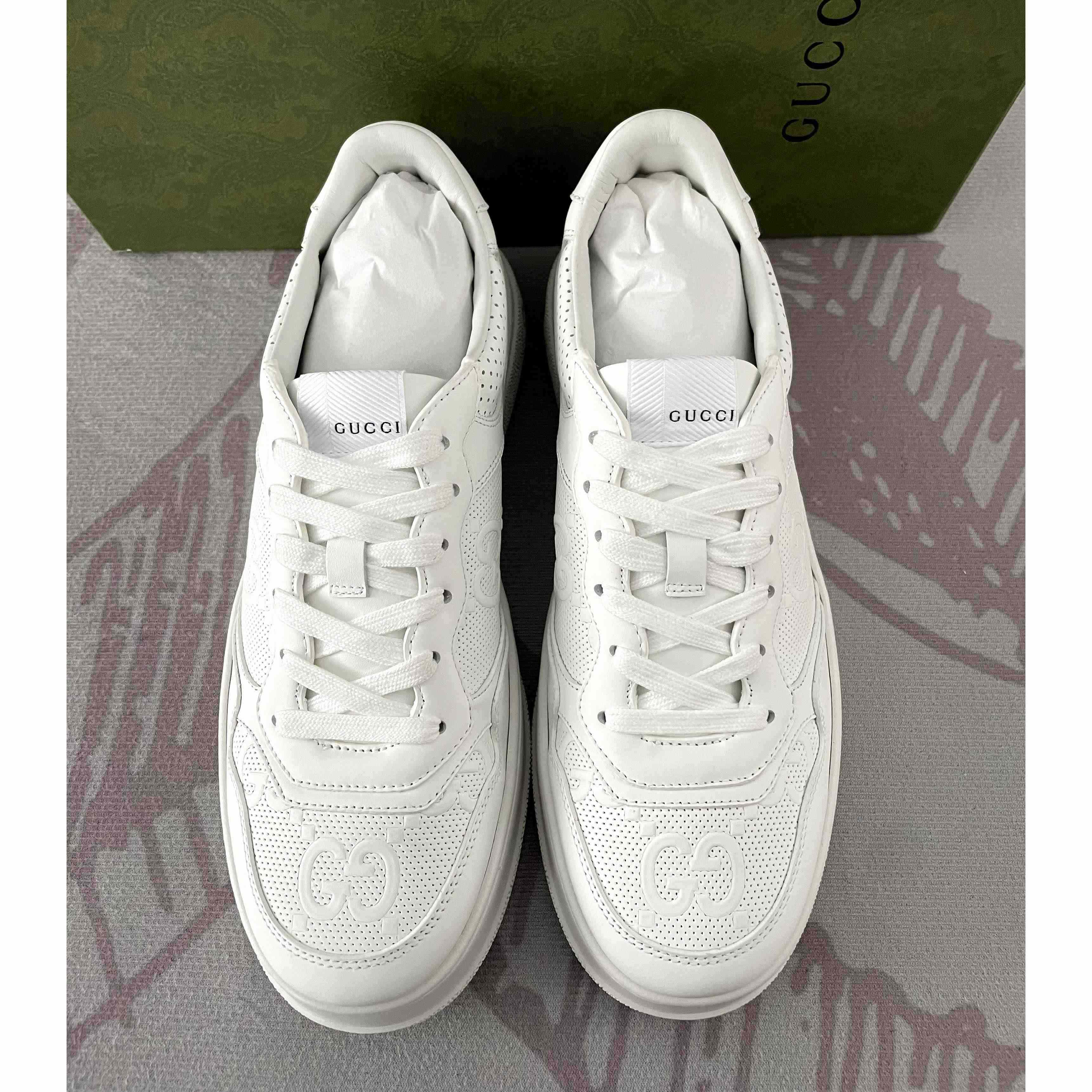 Gucci GG Embossed Sneaker - DopestKickz