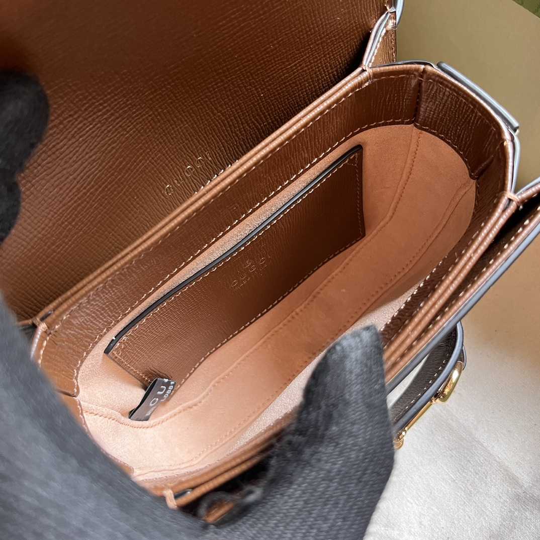 Gucci Horsebit 1955 rounded Belt Bag (16x 13x 6.5cm) - DopestKickz