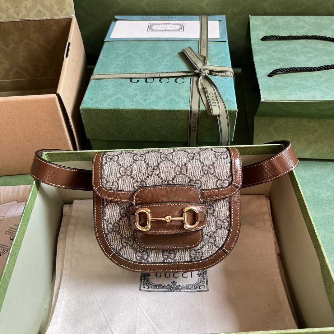 Gucci Horsebit 1955 rounded Belt Bag (16x 13x 6.5cm) - DopestKickz