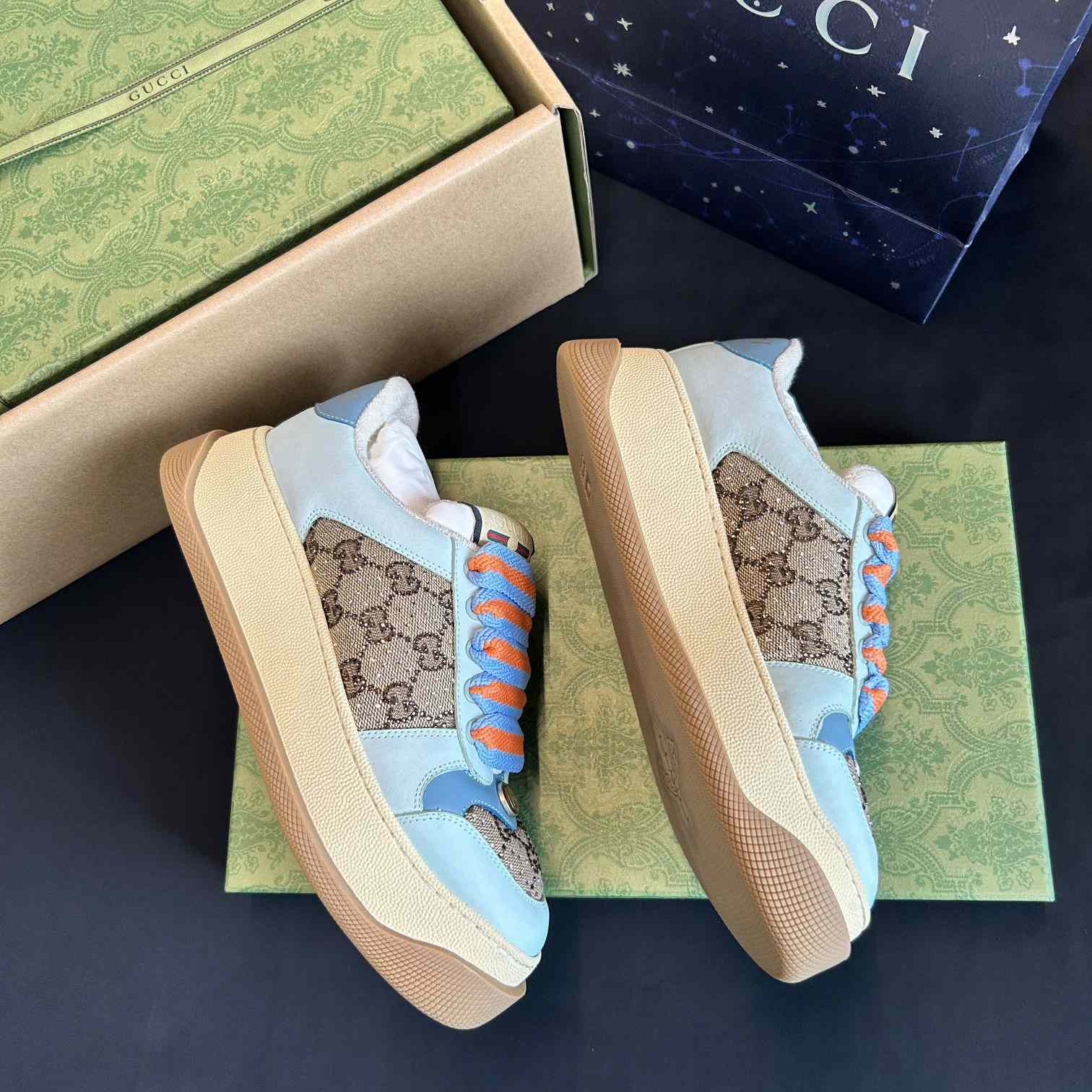 Gucci Women's Screener Sneaker - DopestKickz