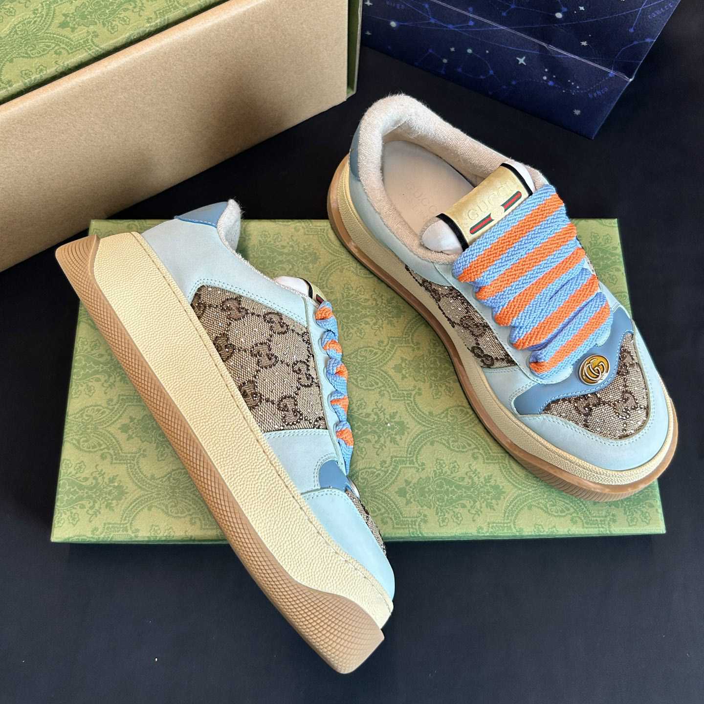 Gucci Women's Screener Sneaker - DopestKickz