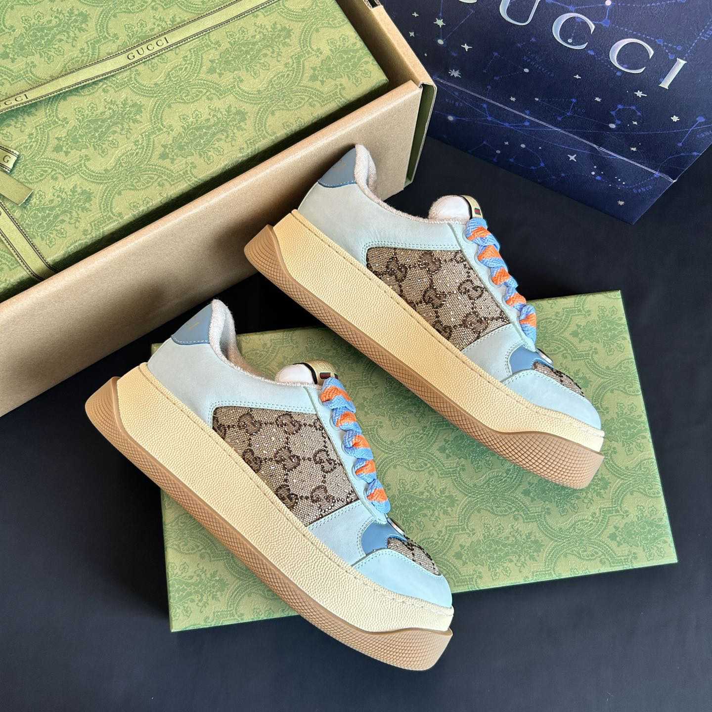 Gucci Women's Screener Sneaker - DopestKickz