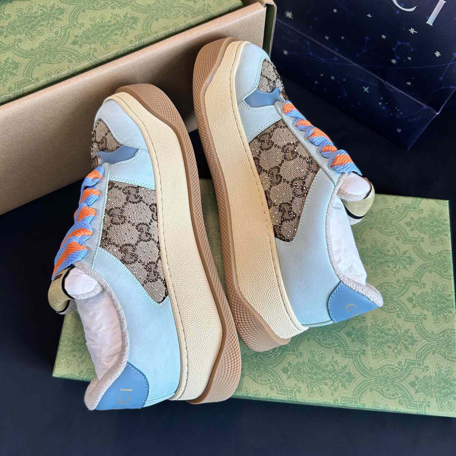 Gucci Women's Screener Sneaker - DopestKickz