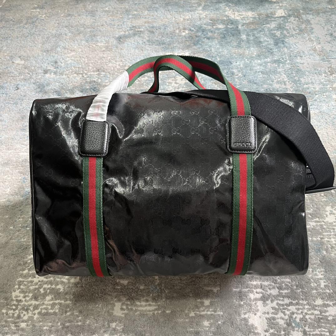 Gucci Maxi Duffle Bag With Web(45.5x 29x 27cm) - DopestKickz
