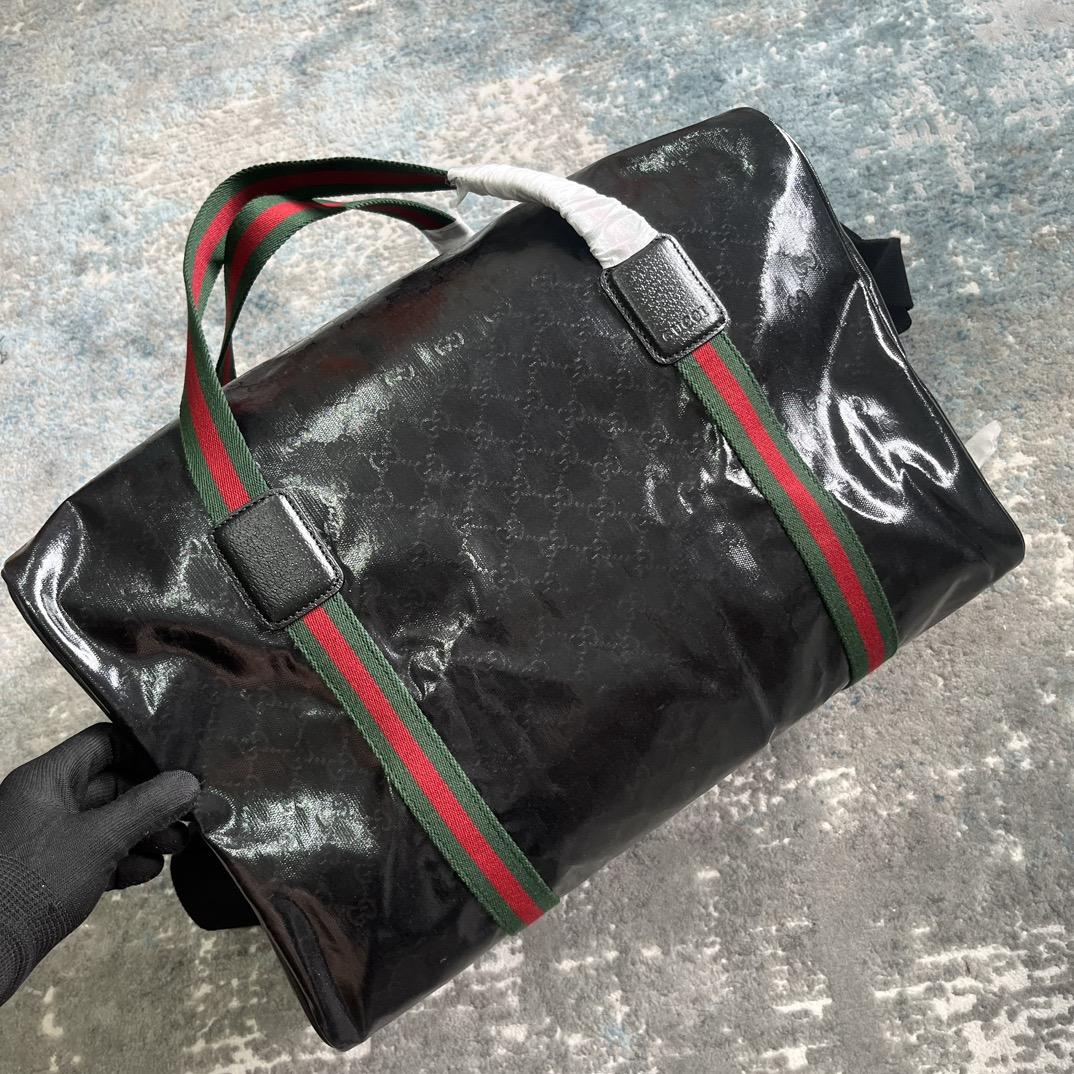 Gucci Maxi Duffle Bag With Web(45.5x 29x 27cm) - DopestKickz