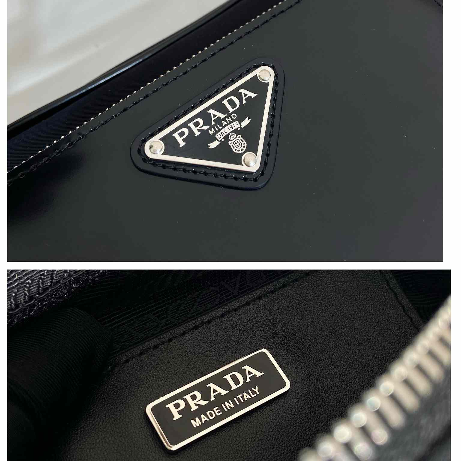 Prada Re-Nylon And Brushed Leather Shoulder Bag - DopestKickz