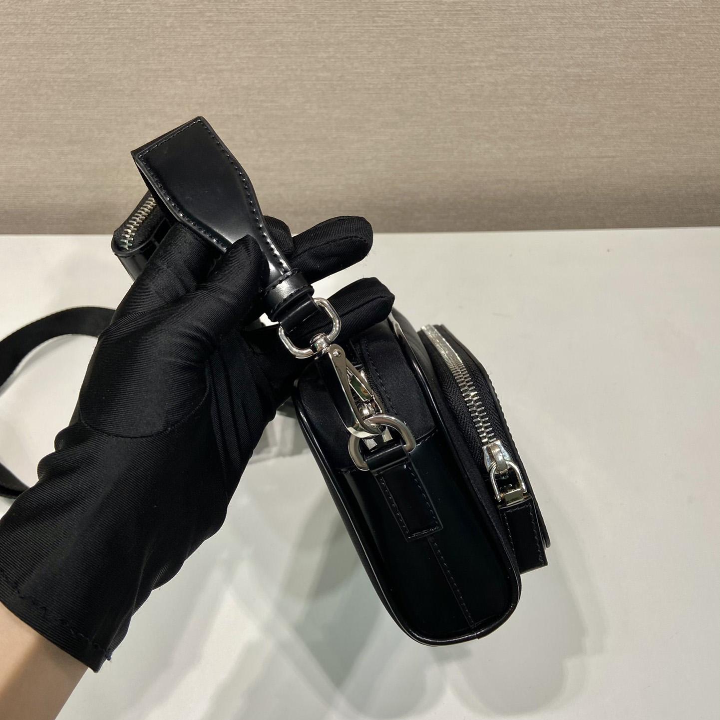 Prada Re-Nylon And Brushed Leather Shoulder Bag - DopestKickz