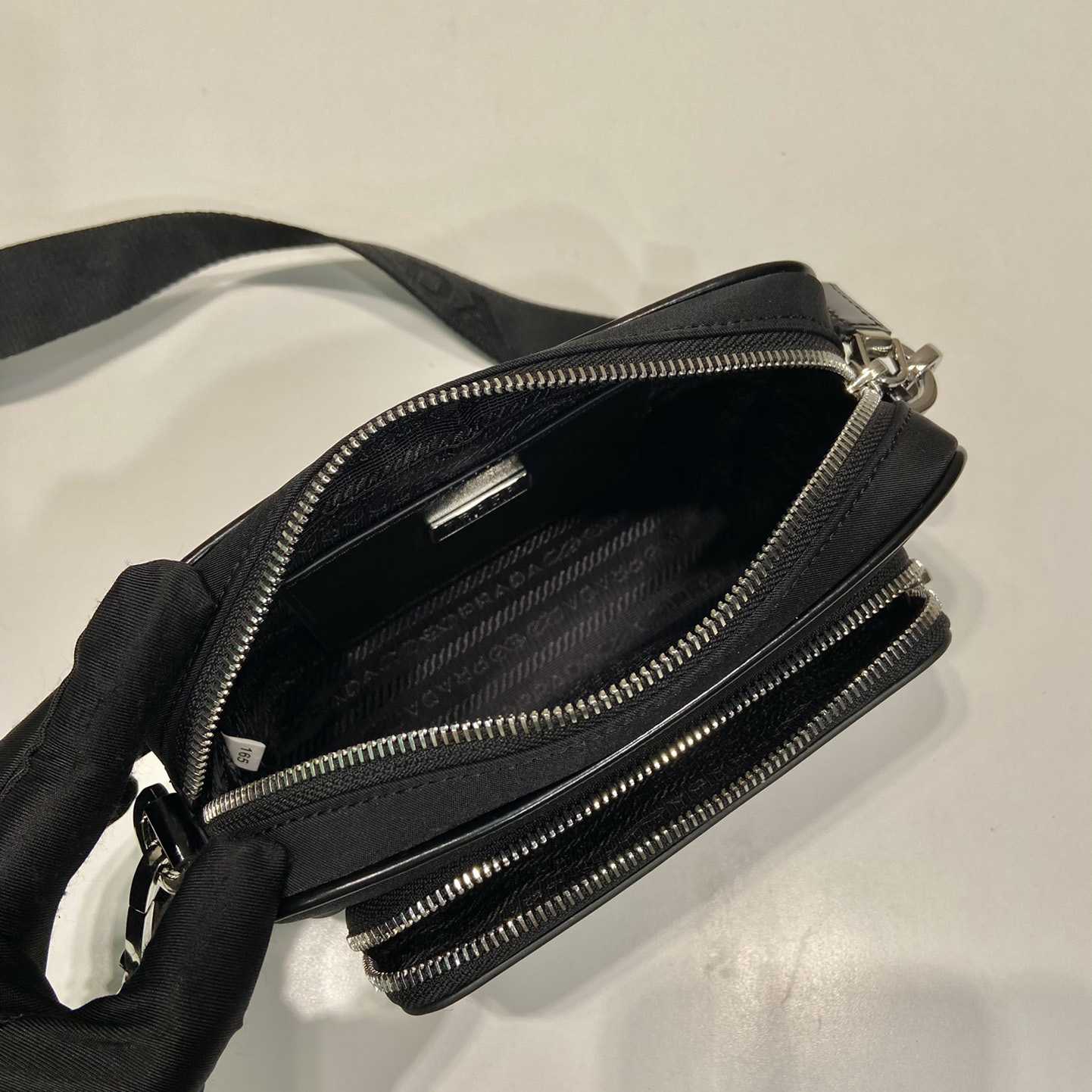 Prada Re-Nylon And Brushed Leather Shoulder Bag - DopestKickz