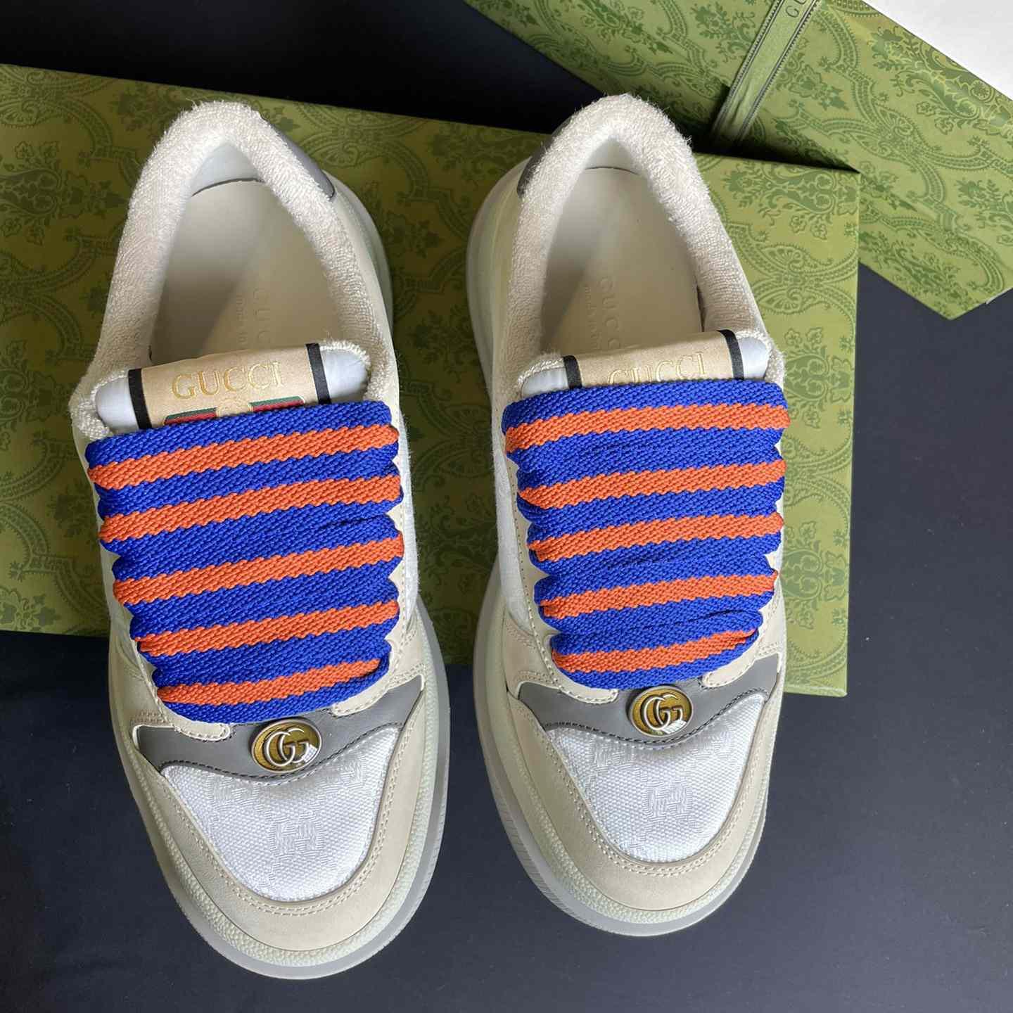 Gucci Men's Screener GG Sneaker  - DopestKickz