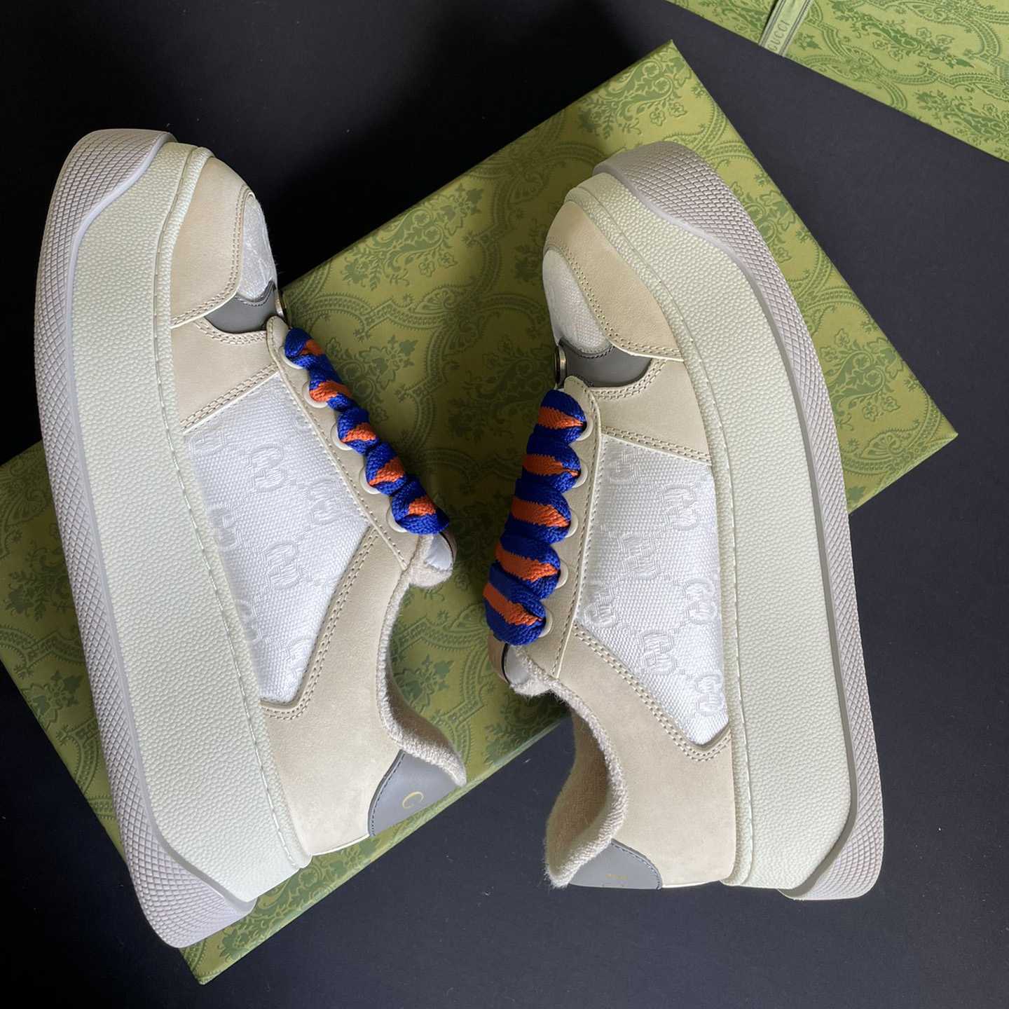 Gucci Men's Screener GG Sneaker  - DopestKickz