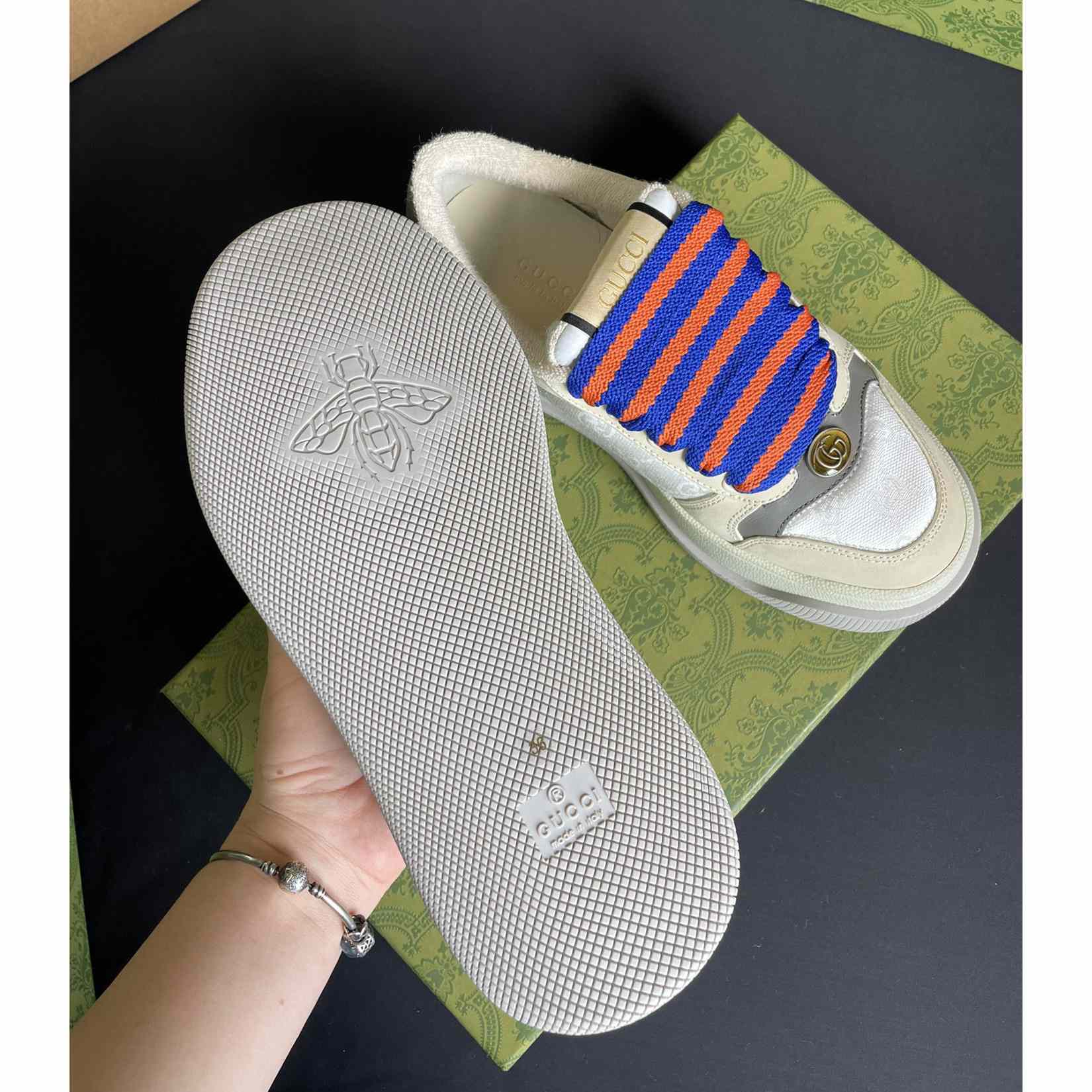 Gucci Men's Screener GG Sneaker  - DopestKickz