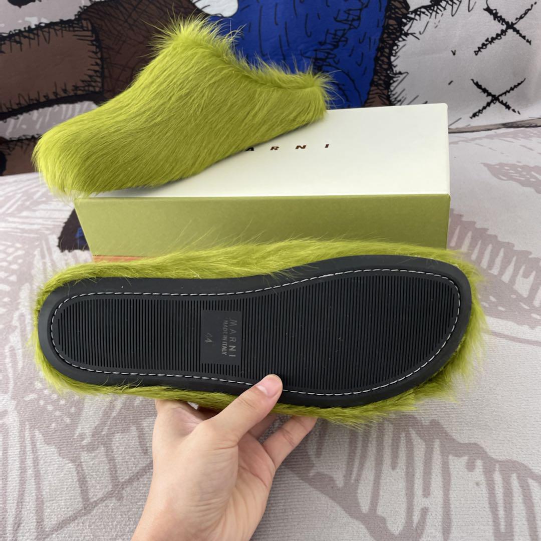 Marni Fussbett Slip-On Flat Mules - DopestKickz
