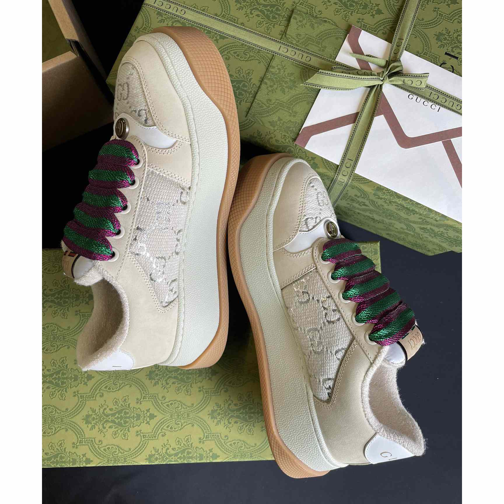 Gucci Women's Screener Sneaker - DopestKickz