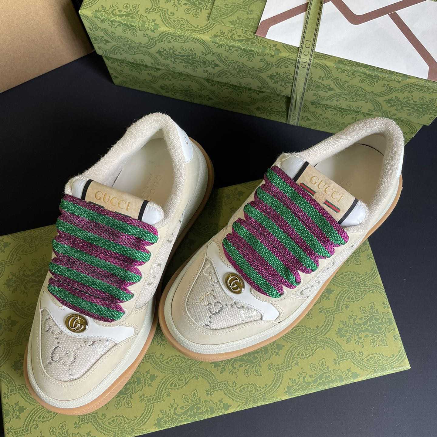 Gucci Women's Screener Sneaker - DopestKickz