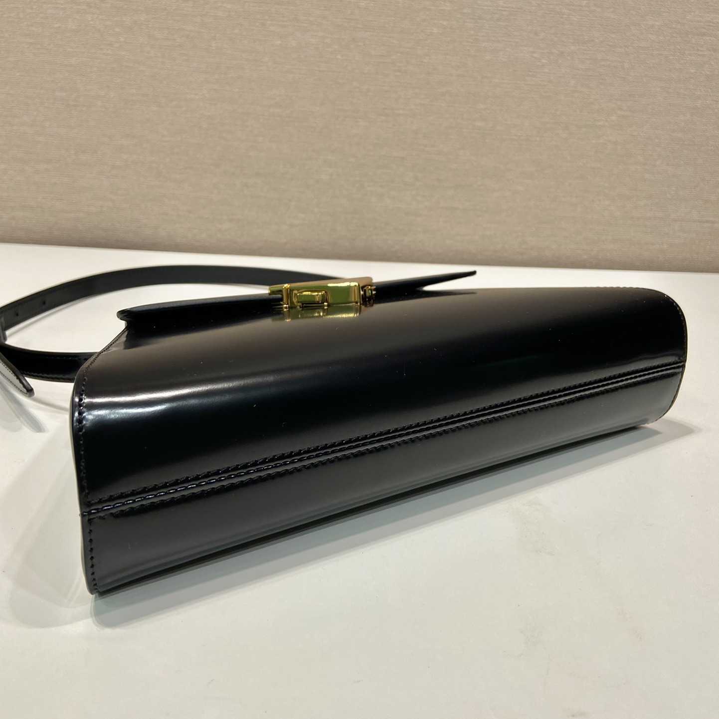 Prada Medium Brushed Leather Handbag - DopestKickz