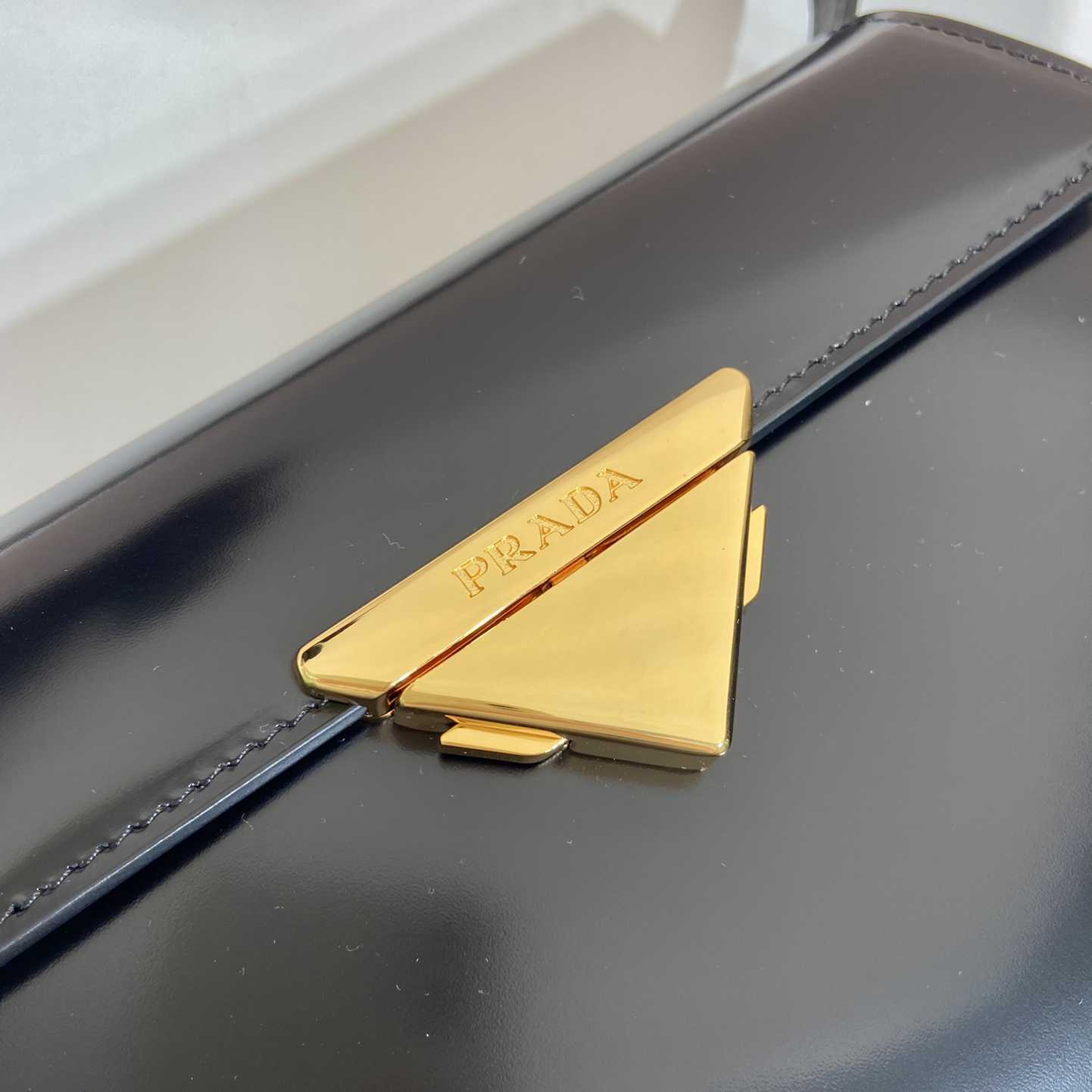 Prada Medium Brushed Leather Handbag - DopestKickz