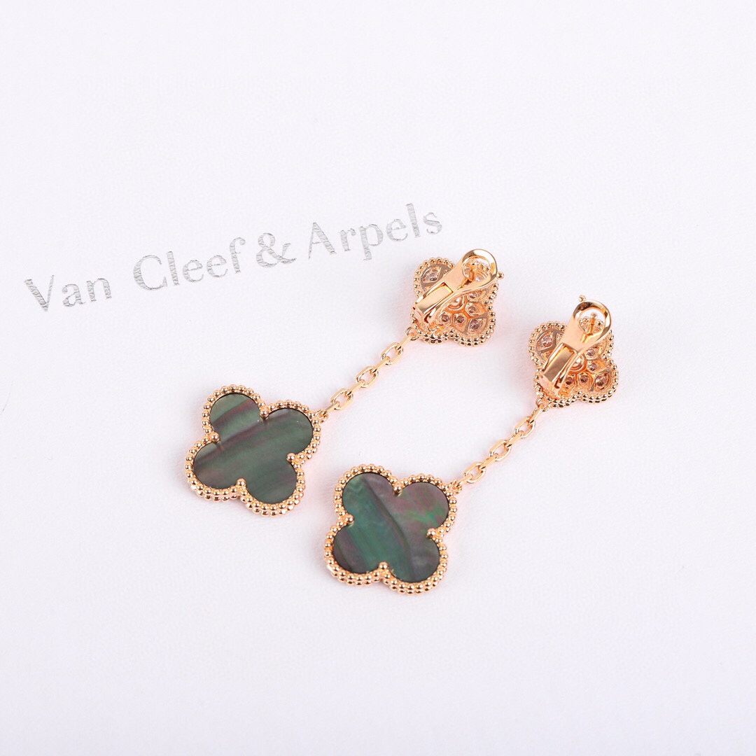 Van Cleef & Arpels Magic Alhambra Earrings, 2 Motifs - DopestKickz
