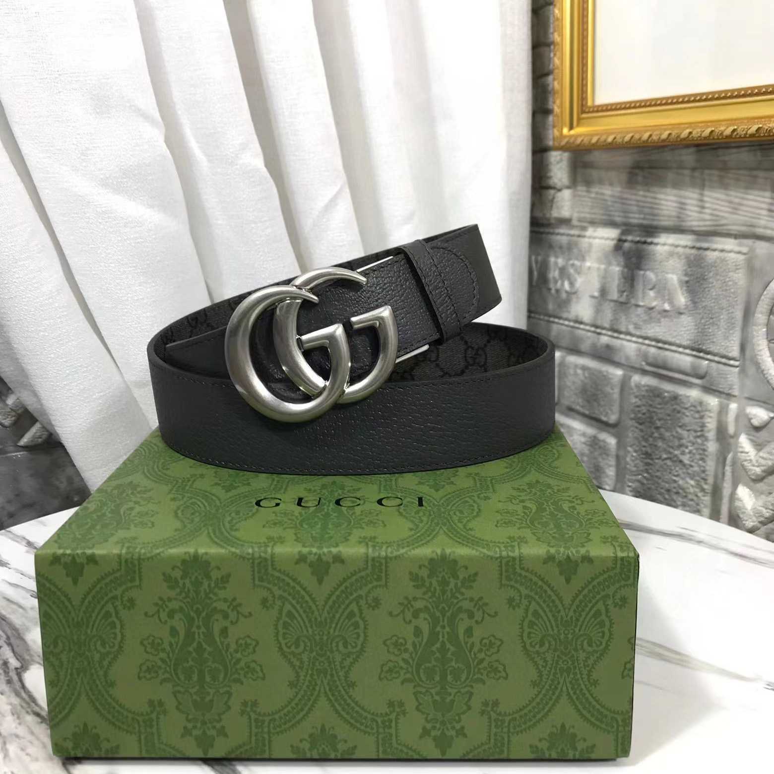 Gucci GG Marmont Reversible Belt - DopestKickz