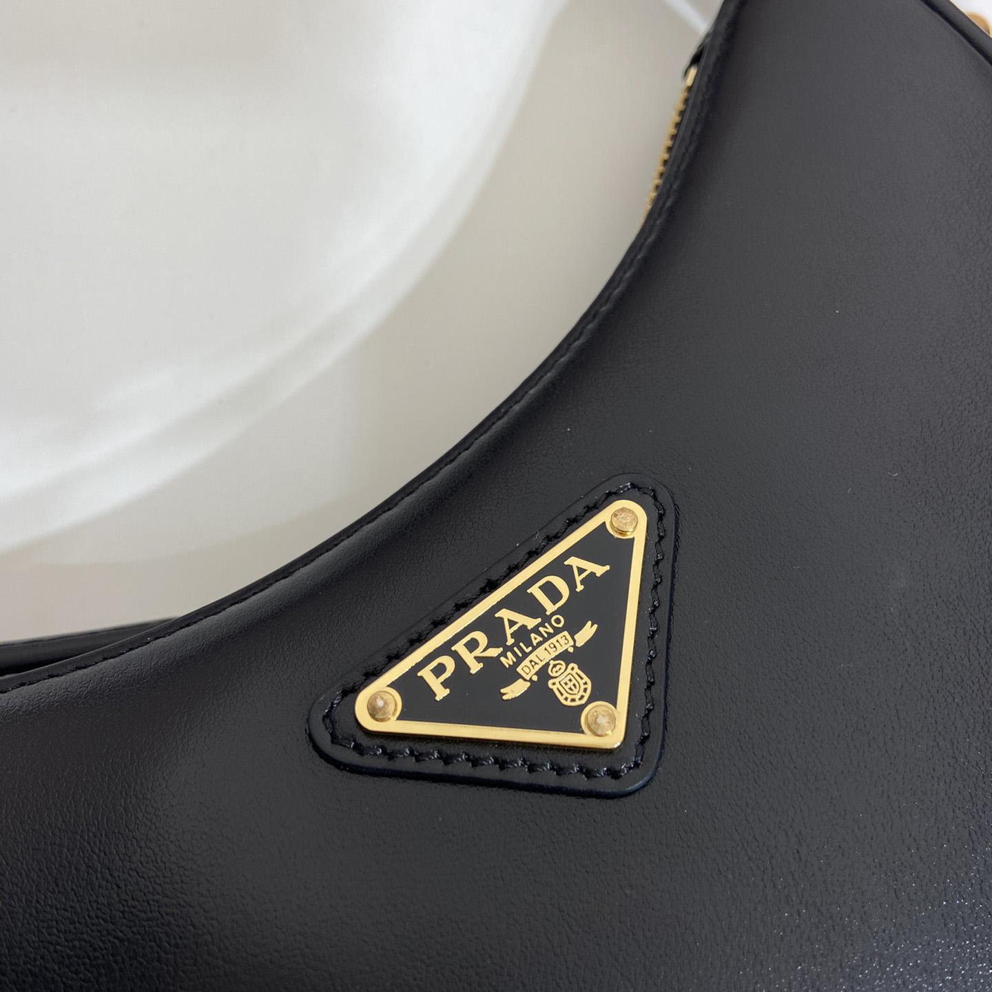 Prada Arqué Leather Mini Shoulder Bag - DopestKickz