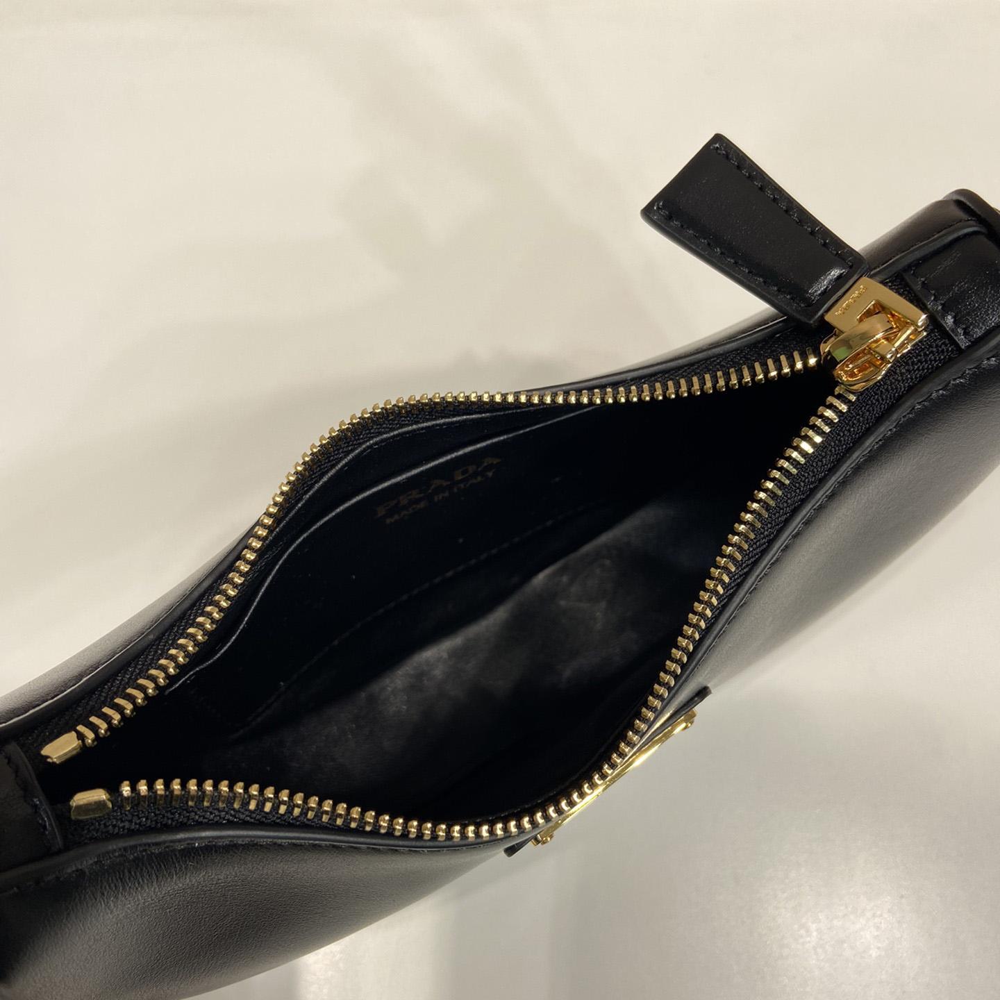 Prada Arqué Leather Mini Shoulder Bag - DopestKickz