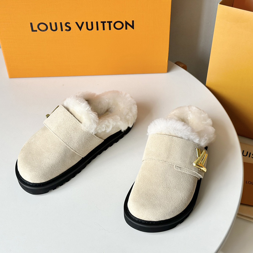 Louis Vuitton LV Cosy Flat Comfort Clog - DopestKickz