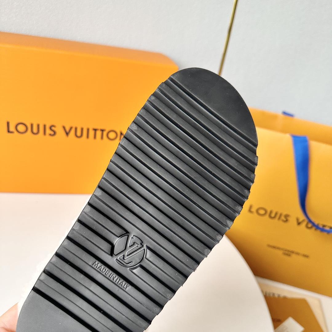 Louis Vuitton LV Cosy Flat Comfort Clog - DopestKickz