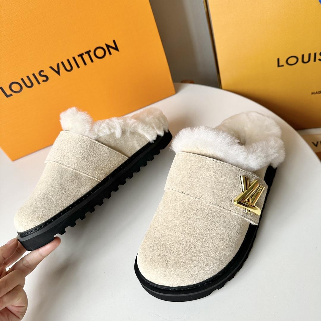 Louis Vuitton LV Cosy Flat Comfort Clog - DopestKickz