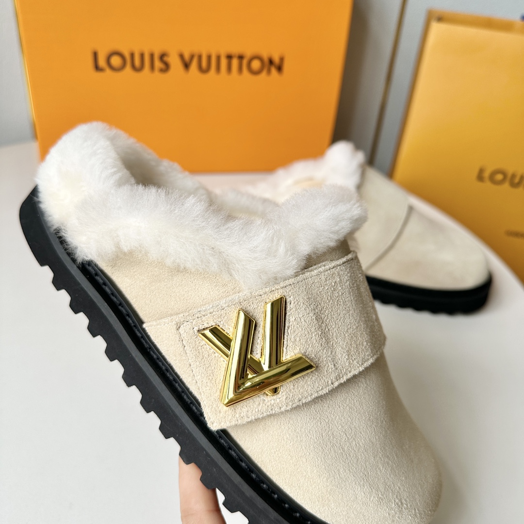 Louis Vuitton LV Cosy Flat Comfort Clog - DopestKickz