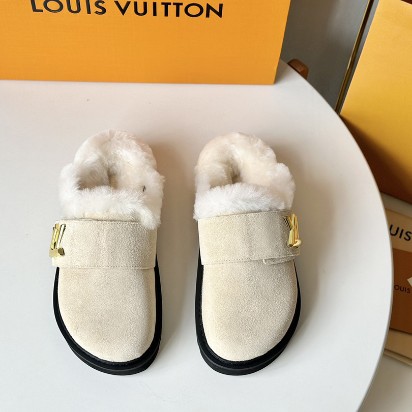 Louis Vuitton LV Cosy Flat Comfort Clog - DopestKickz