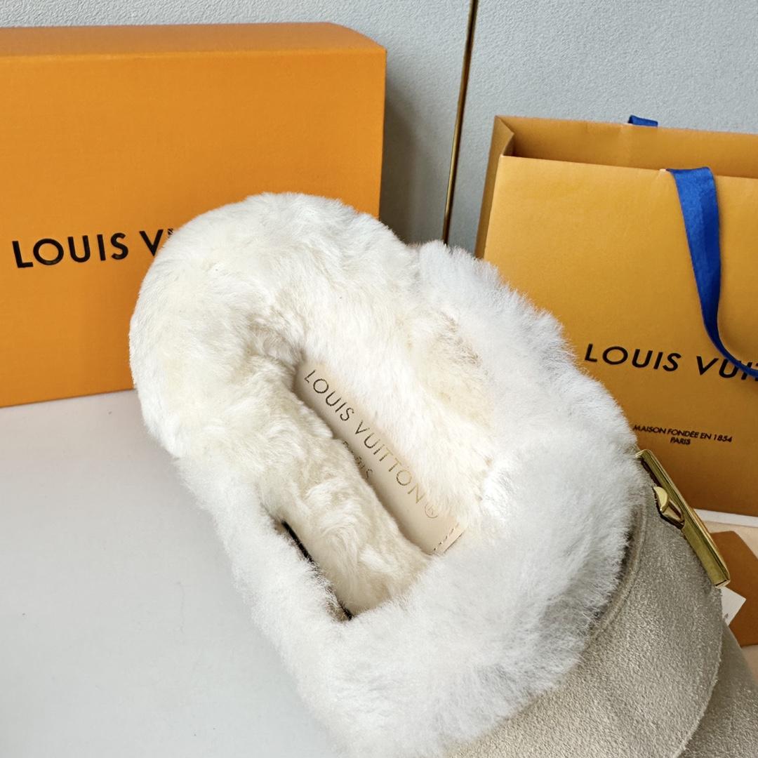 Louis Vuitton LV Cosy Flat Comfort Clog - DopestKickz