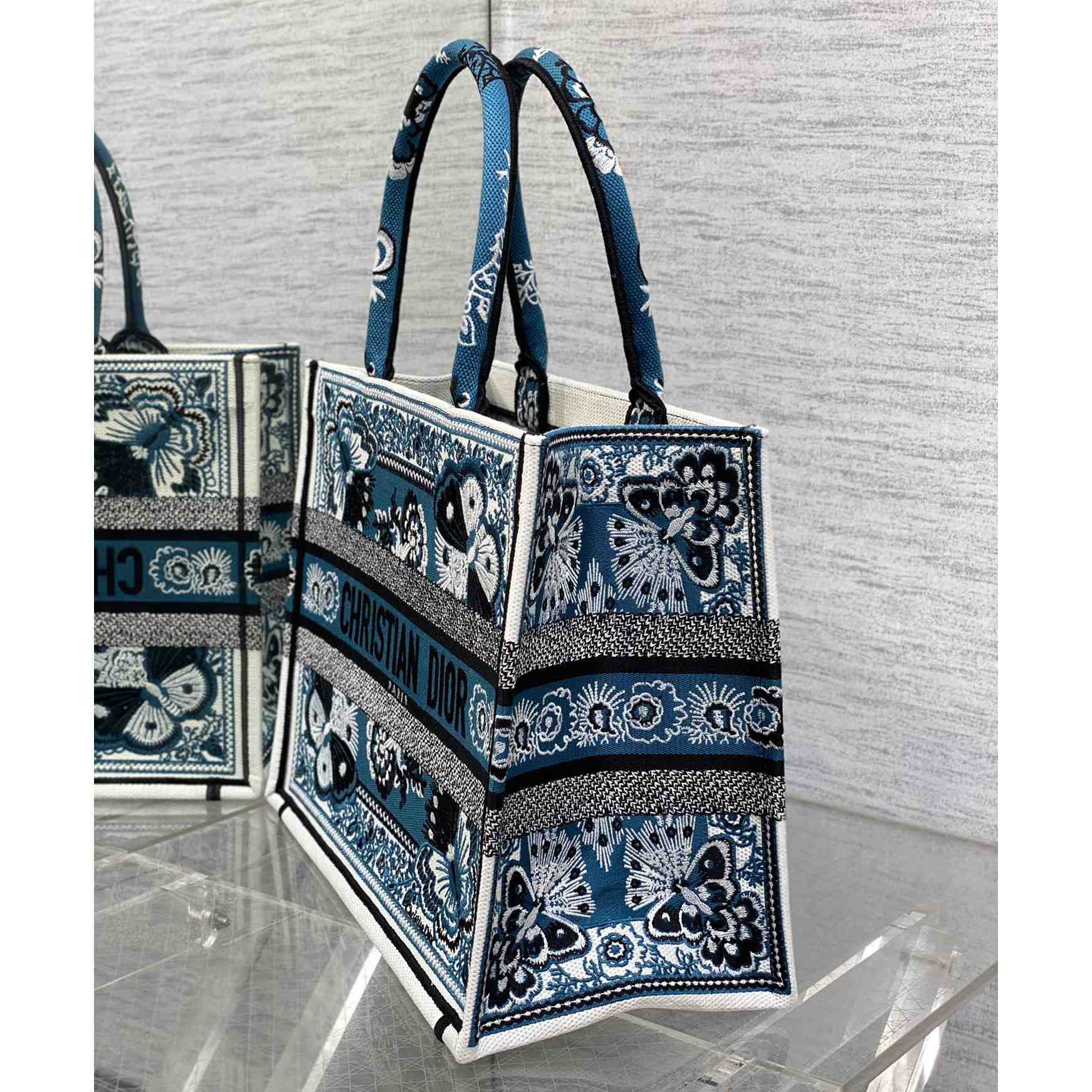 Dior Medium Dior Book Tote - DopestKickz